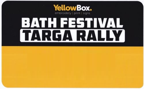 Bath Festival Targa Rally 2025