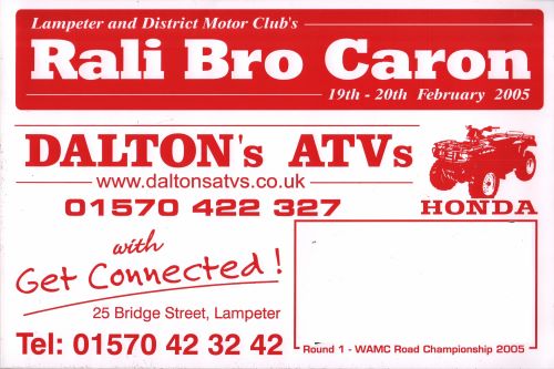 Rali Bro Caron 2005