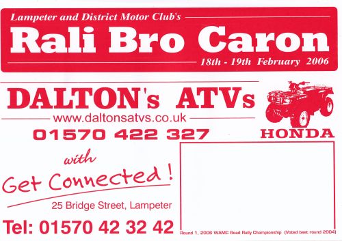 Rali Bro Caron 2006