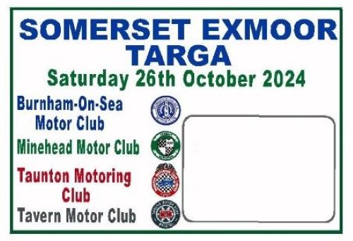 Somerset Targa Targa Rally 2024