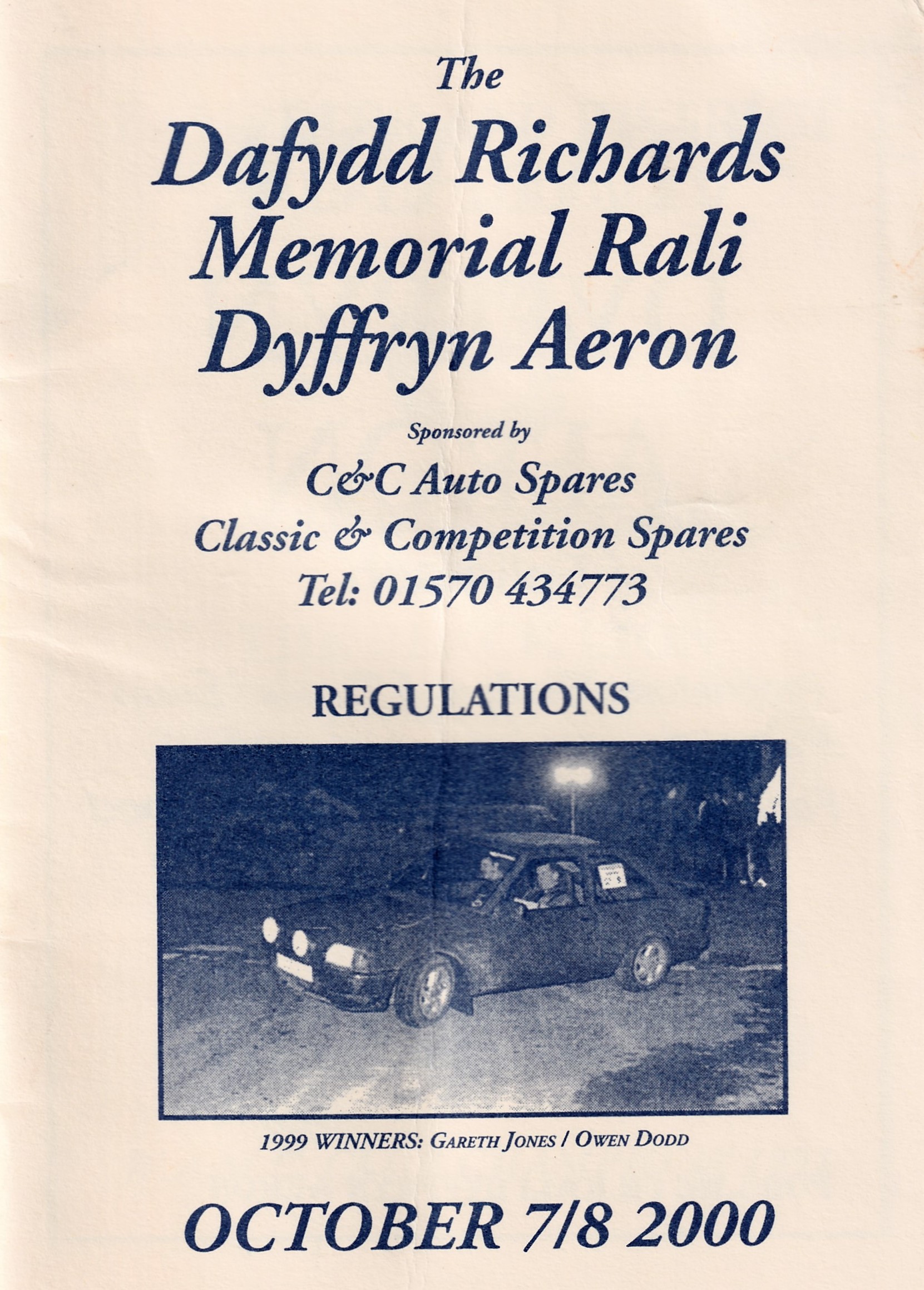 Rali Dyffryn Aeron 2000