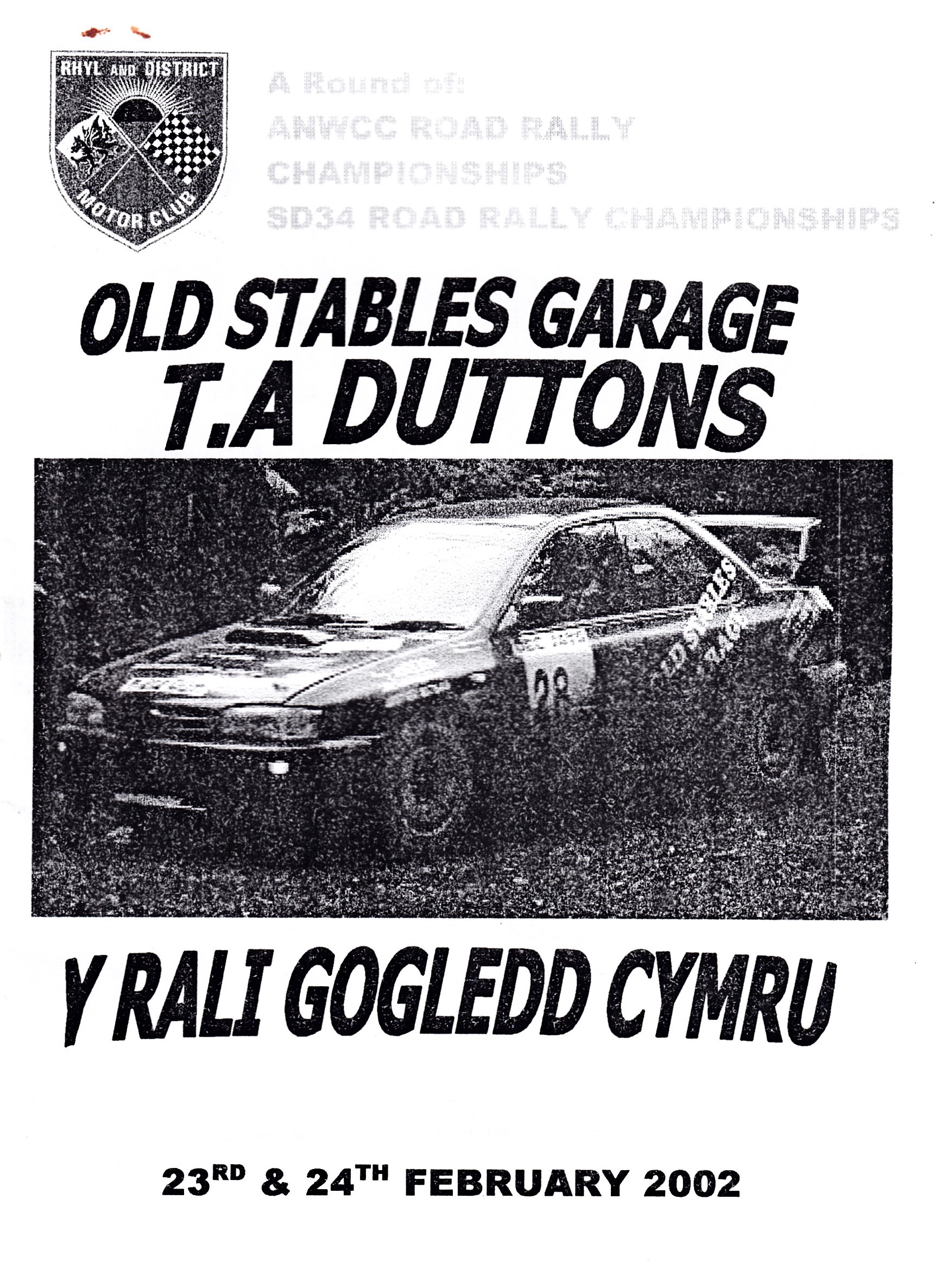 Rali Gogledd Cymru 2002