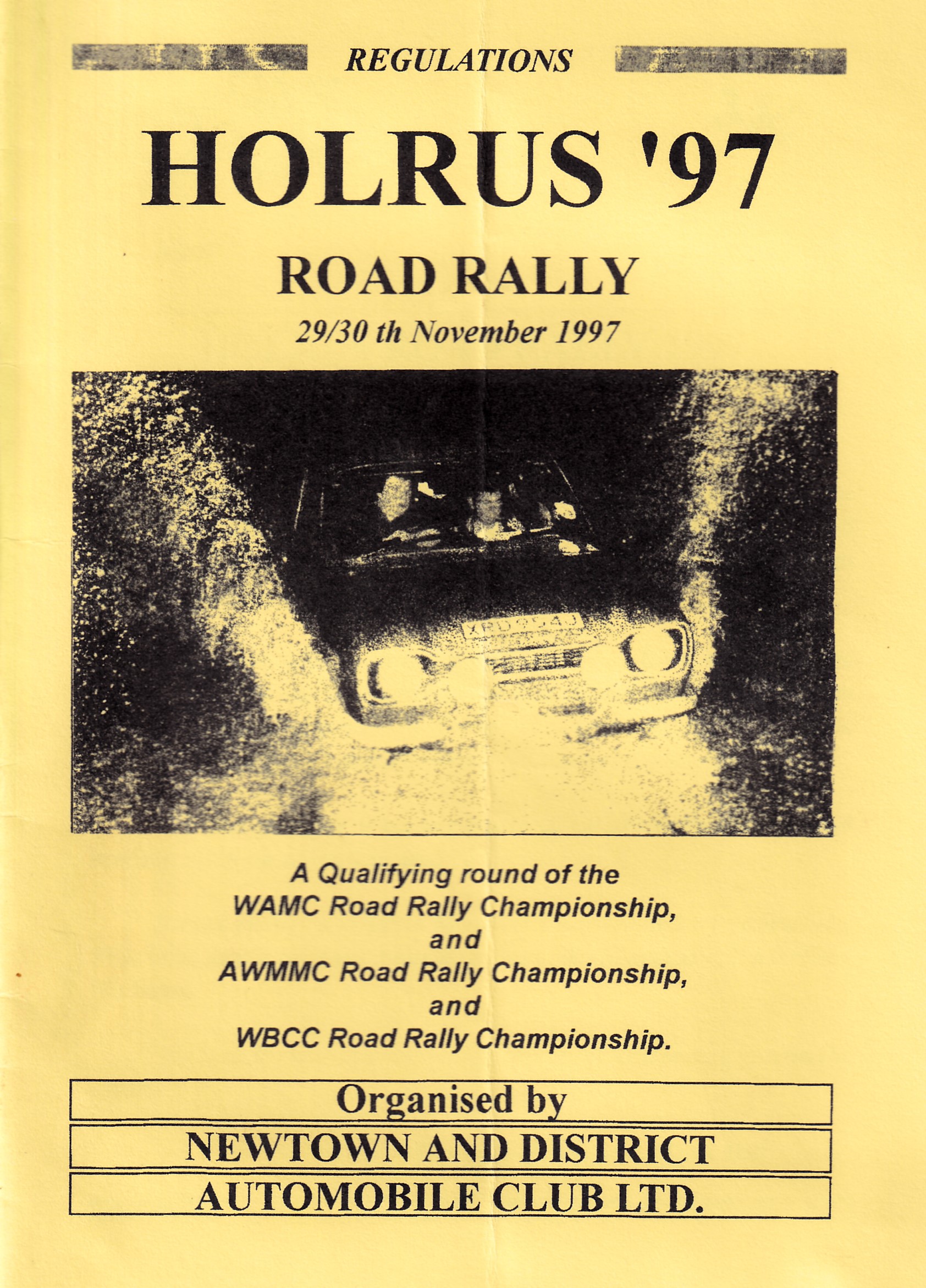 Holrus '97 Road Rally