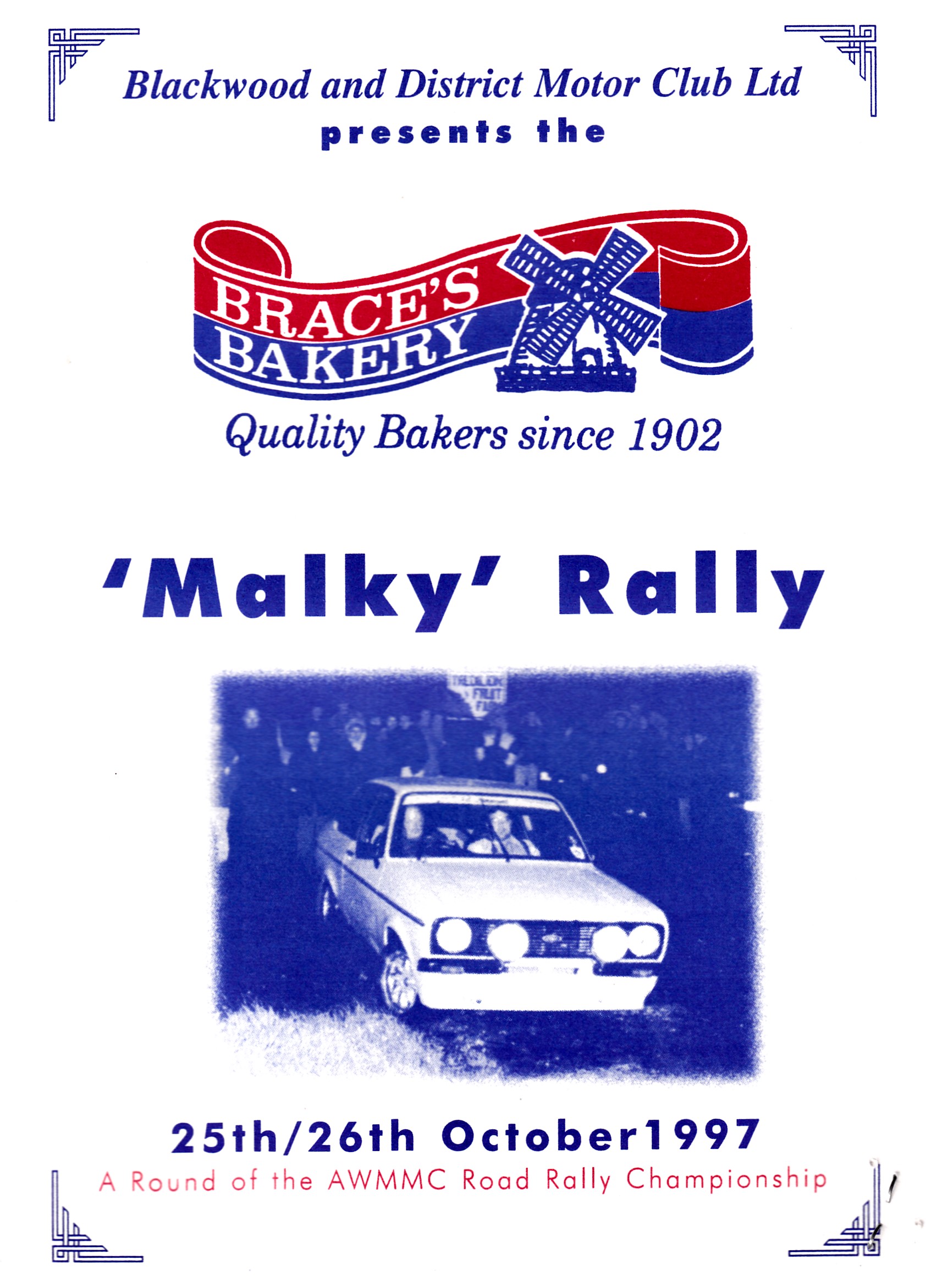Malky Road Rally Rally 1997