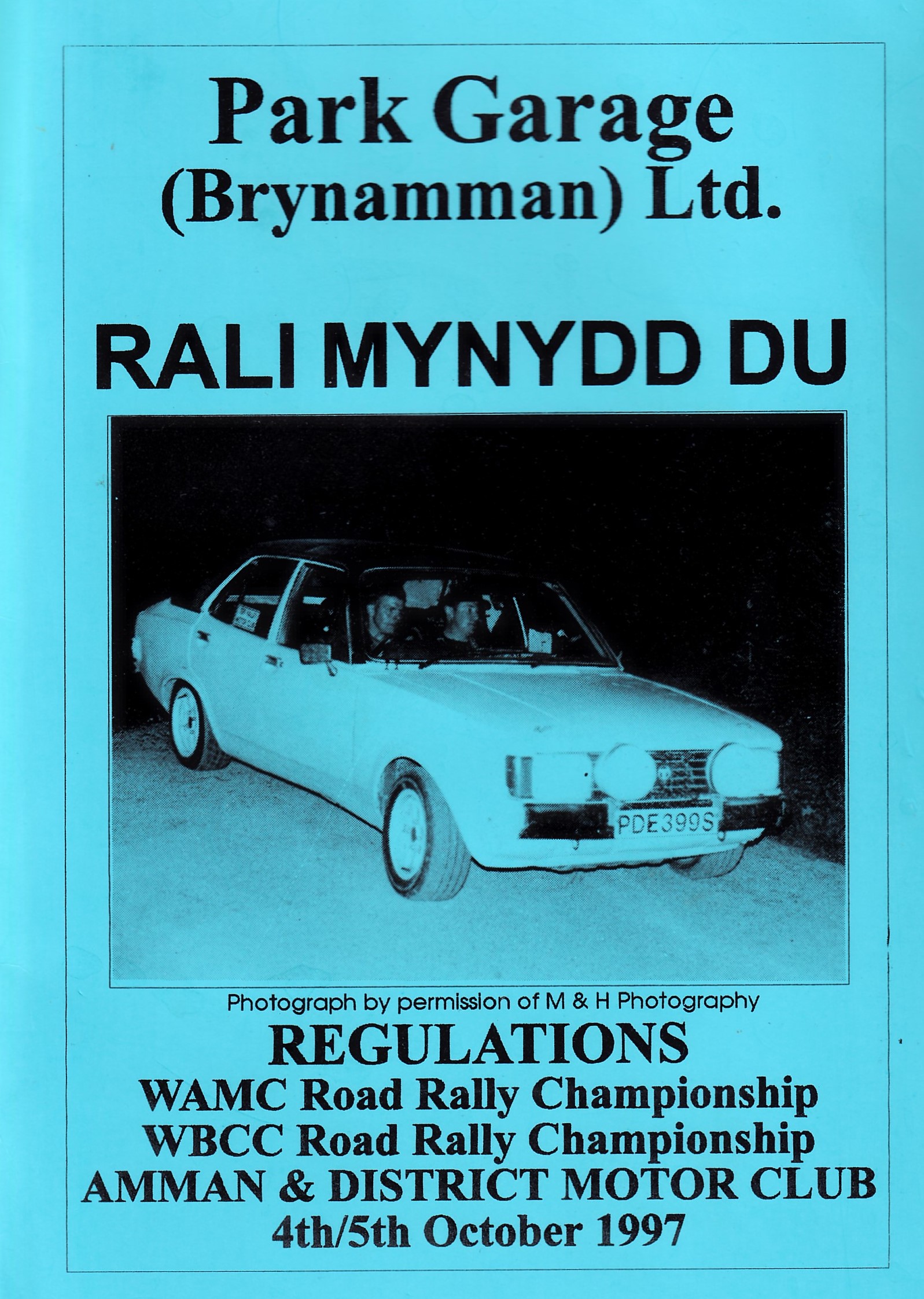 Rali Mynydd Ddu 1997
