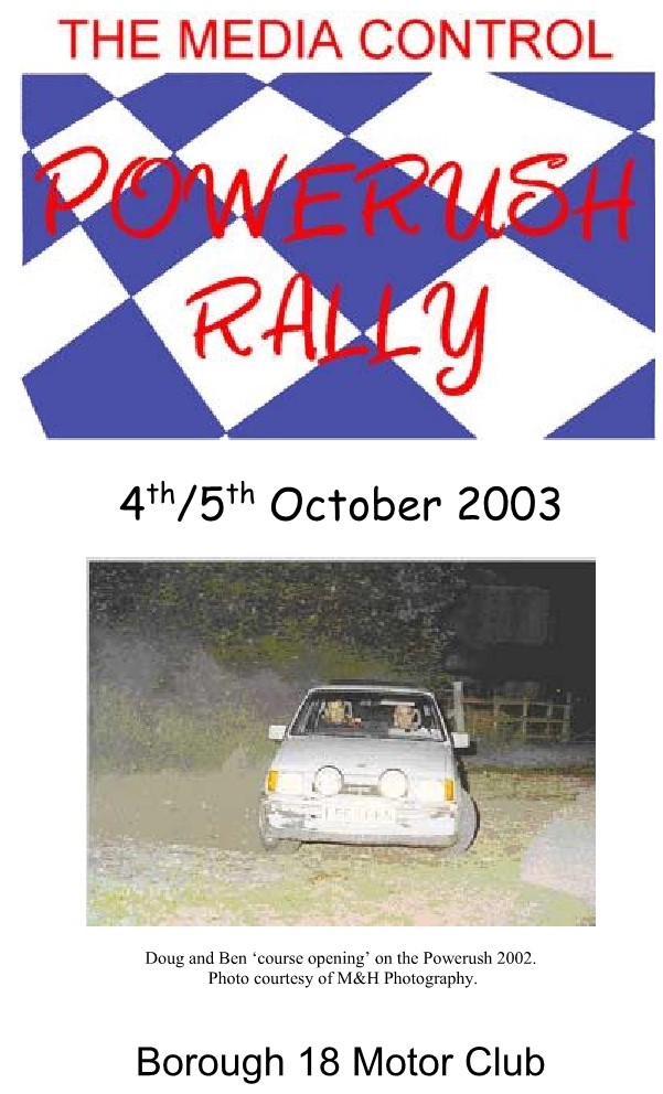 Powerush Rally 2003