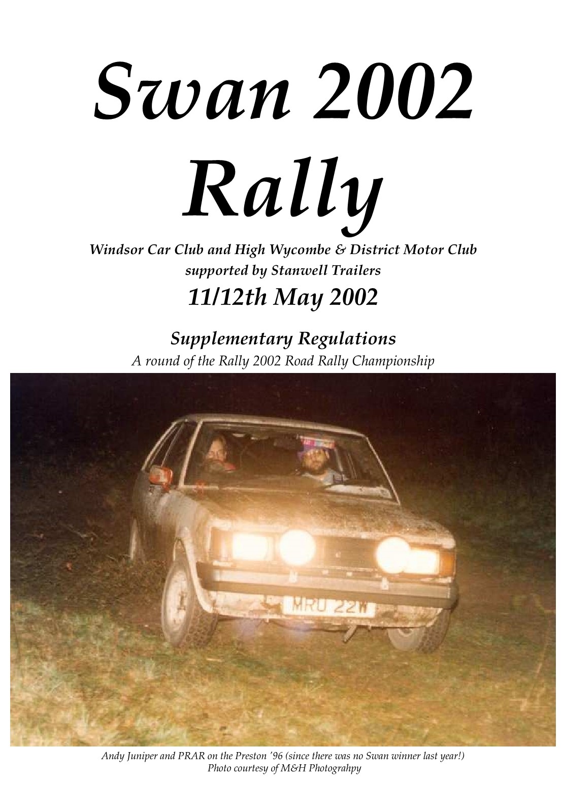 Swan 2002 Rally