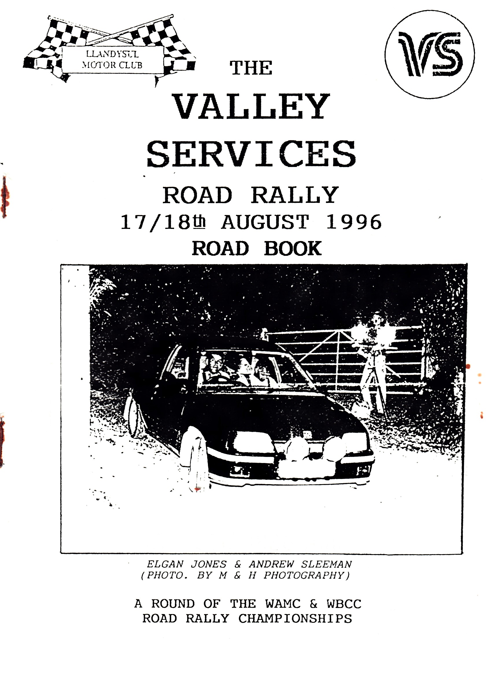Valley Services Rally 1996