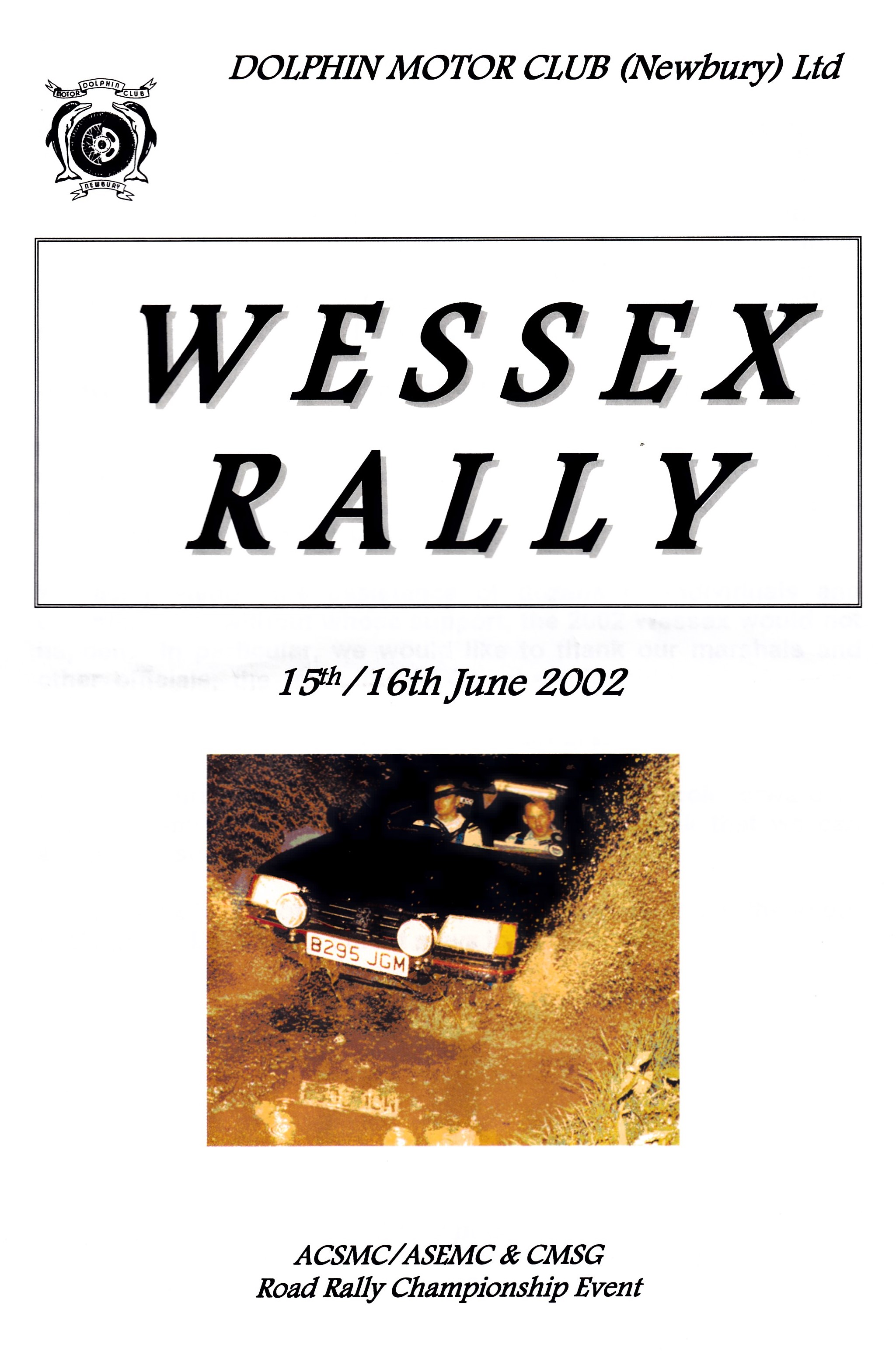 Wessex Rally 2002