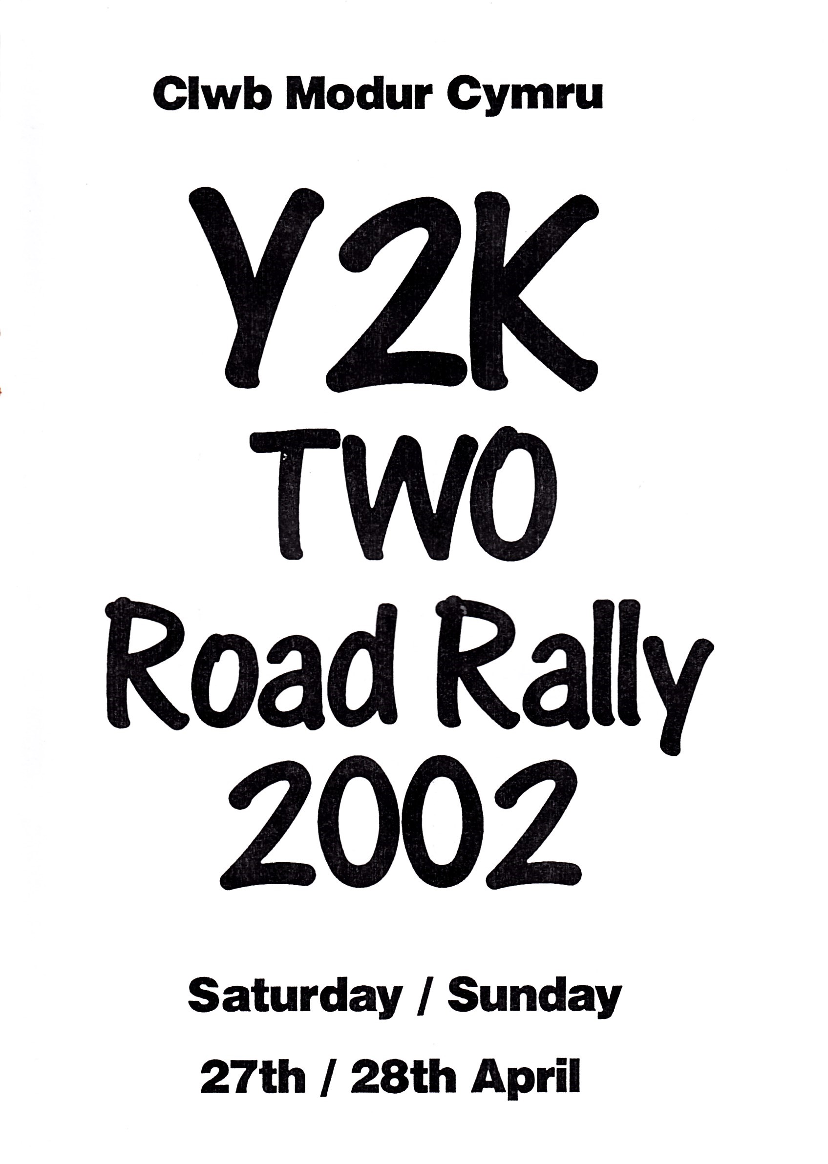Y2K Welsh Milennium Rally 2002